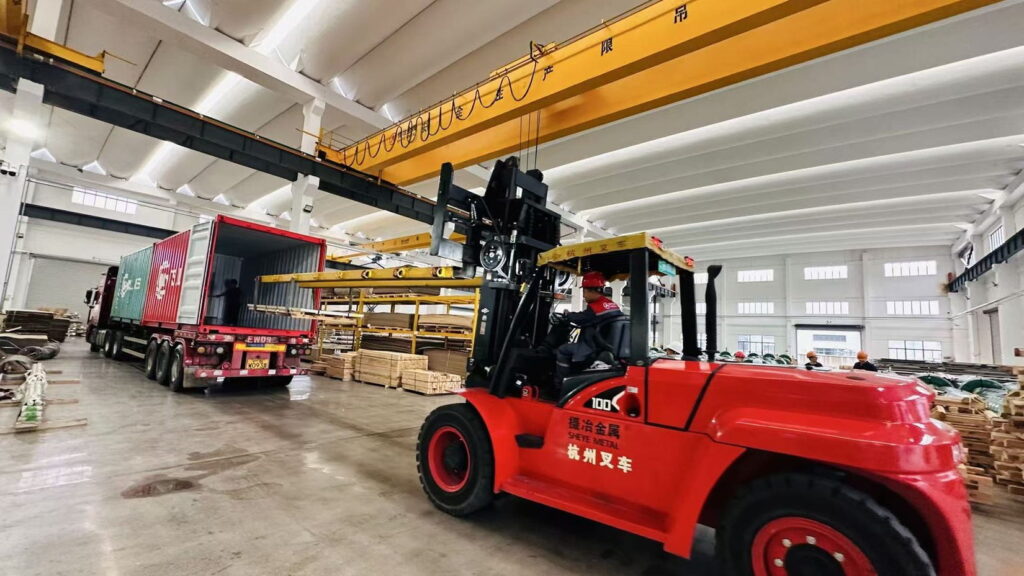 Factory Container Loading